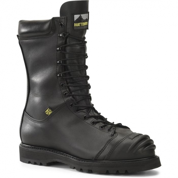 Latest Men's Matterhorn Banksman 10" Met Guard Steel Toe Waterproof Work Boot - Black Latest Men's Matterhorn Banksman 10" Met Guard Steel Toe Waterproof Work Boot - Black