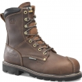 Latest Men's Matterhorn Corvus 8" Composite Toe Waterproof Work Boot - Dark Brown (Brown)