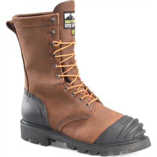 Latest Men's Matterhorn Copper Internal 10" Met Guard Steel Toe - Dark Brown (Brown) Latest Men's Matterhorn Copper Internal 10" Met Guard Steel Toe - Dark Brown (Brown)