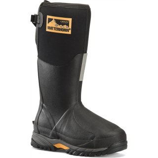 Latest Men's Matterhorn Mud Jumper 15" Met Guard Steel Toe Waterproof Work Boot - Black Latest Men's Matterhorn Mud Jumper 15" Met Guard Steel Toe Waterproof Work Boot - Black