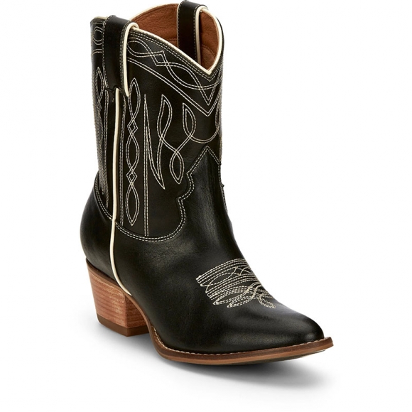 FREE DELIVERY NOCONA WOMEN'S EVA ONYX BLACK WESTERN BOOTIES ME1926-Black