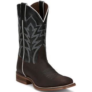 FREE DELIVERY NOCONA MEN'S HERO BAYLON BROWN SQUARE TOE WESTERN BOOTS NB5556-Brown