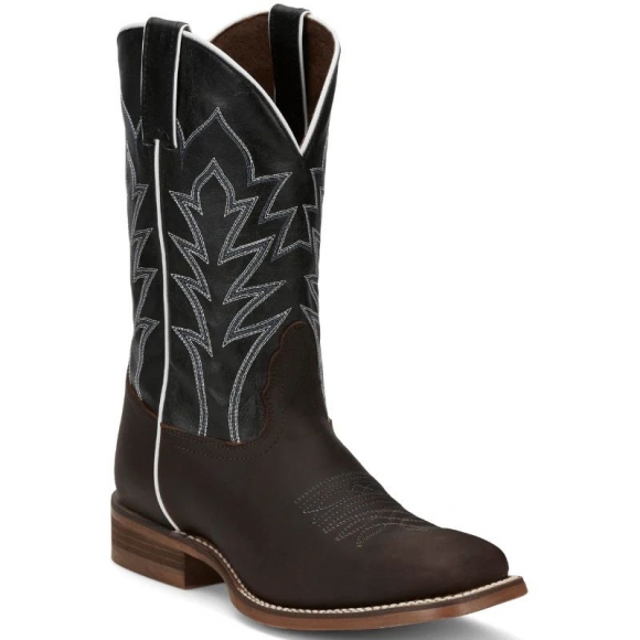 FREE DELIVERY NOCONA MEN'S HERO BAYLON BROWN SQUARE TOE WESTERN BOOTS NB5556-Brown