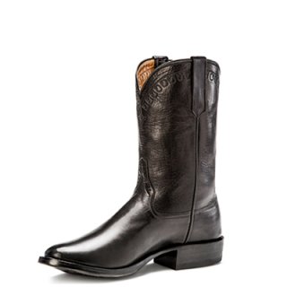 PROMOTION RIOS BOOTS 11" BLACK SLEEK BUFFALO CALF R9026