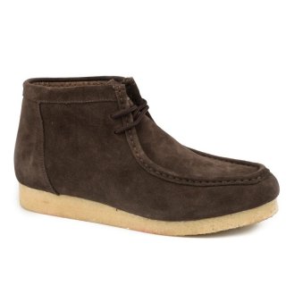 ROPER | MEN'S BROWN SUEDE LEATHER-BROWN | STYLISH OUTLET