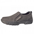 ROPER | MEN'S PERFORMANCE SLIP ON MAHOGANY BROWN SUEDE LEATHER-BROWN | STYLISH OUTLET