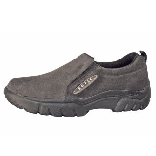 ROPER | MEN'S PERFORMANCE SLIP ON MAHOGANY BROWN SUEDE LEATHER-BROWN | STYLISH OUTLET