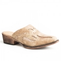 ROPER | WOMEN'S SNIP TOE BEIGE OPEN BACK MULE-TAN | STYLISH OUTLET