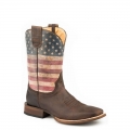 ROPER | MEN'S OILED BRN LTHR VAMP-BROWN | STYLISH OUTLET
