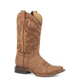 ROPER | WOMEN'S CONCEALED CARRY LEATHER COWBOY BOOT OILED TAN-TAN | STYLISH OUTLET