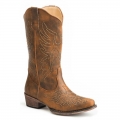 ROPER | WOMEN'S VINTAGE BROWN VAMP AND UPPER-BROWN | STYLISH OUTLET