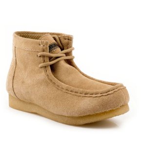ROPER | MEN'S GUM SOLE CHUKKA SAND TAN SUEDE-SAND SUEDE | STYLISH OUTLET