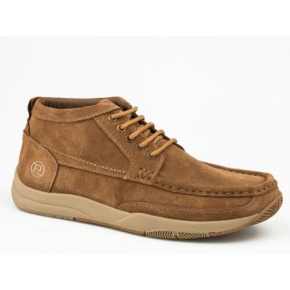 ROPER | MEN'S TAN SUEDE LEATHER ALL OVER-TAN | STYLISH OUTLET