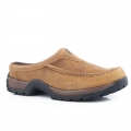 ROPER | MEN'S PERFORMANCE LITE SOLE SLIP ON OILED TAN LEATHER WITH REMOVABLE INSOLE AND STIRRUP SHANK-TAN | STYLISH OUTLET