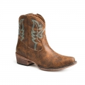 ROPER | WOMEN'S COGNAC VINTAGE FAUX LEATHER-BROWN | STYLISH OUTLET