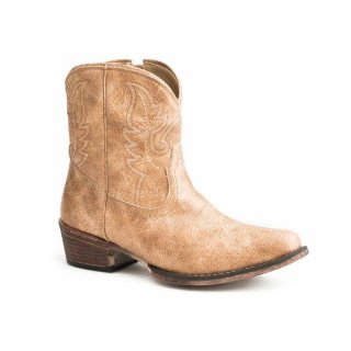 ROPER | WOMEN'S BEIGE VINTAGE FAUX LEATHER-TAN | STYLISH OUTLET
