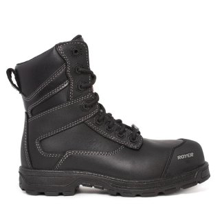 NEW ARRIVALS MEN'S AGILITY ALL LEATHER-BLACK | ROYER BOOTS