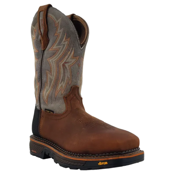 Latest R Watson Men'S Cowhide Wide Square 12" Composite Toe Work Boot - Hazel Bay