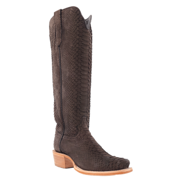 Latest R Watson Women'S Python Narrow Square 17"- Chocolate Nubuck