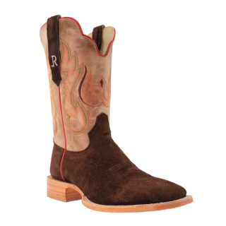 Latest R Watson Men'S Roughout Wide Square 11"- Chocolate