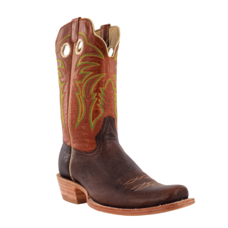 Latest R Watson Men'S Cowhide Narrow Square 11"- Hickory Brown