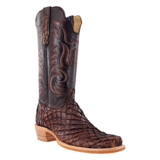 Latest R Watson Men'S Pirarucu Narrow Square 13"- Chocolate