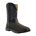Latest R Watson Men'S Cowhide Wide Square 11" Work Boot - Vintage Steel