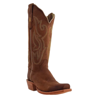 Latest R Watson Women'S Cowhide Narrow Square 13"- Camel Brown