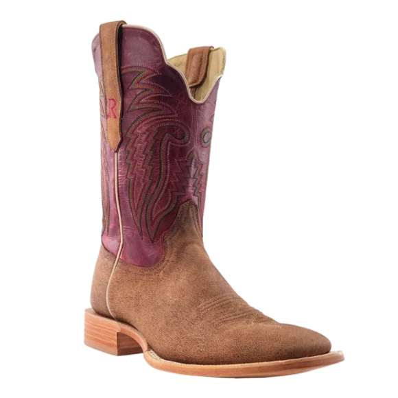 Latest R Watson Men'S Camel Wide Square 13"- Tan Nubuck