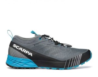NEW ARRIVALS SCARPA MEN'S RIBELLE RUN GTX-Anthracite/Lake Blue