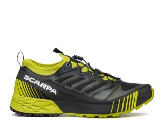 NEW ARRIVALS SCARPA MEN'S RIBELLE RUN-Black/Lime