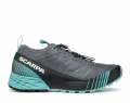 NEW ARRIVALS SCARPA WOMEN'S RIBELLE RUN GTX-Anthracite/Turquoise