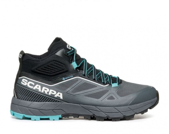 NEW ARRIVALS SCARPA WOMEN'S RAPID MID GTX-Anthracite/Turquoise