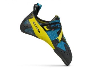 NEW ARRIVALS SCARPA MEN'S FURIA AIR-Baltic Blue/Yellow