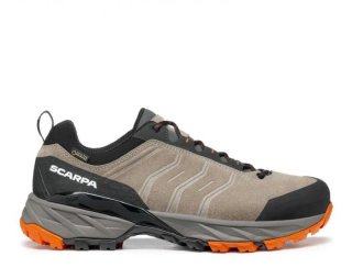 NEW ARRIVALS SCARPA MEN'S RUSH TRAIL GTX-Taupe/Mango