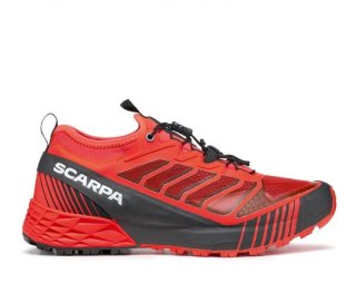 NEW ARRIVALS SCARPA WOMEN'S RIBELLE RUN-Bright Red/Black