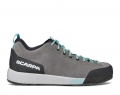 NEW ARRIVALS SCARPA WOMEN'S GECKO-Mid Gray/Aqua