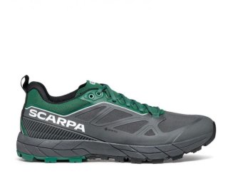 NEW ARRIVALS SCARPA MEN'S RAPID GTX- Anthracite/Alpine Green
