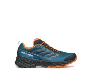 NEW ARRIVALS SCARPA MEN'S RUSH 2 GTX-Cosmic Blue/Orange