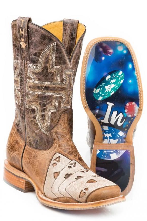 TIN HAUL MEN'S HIGH ROLLER WITH ALL IN SOLE-BROWN STYLISH OUTLET