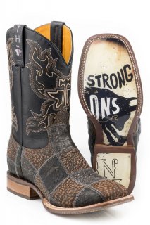 TIN HAUL MEN'S NO BULLS**T WITH STRONG ACTIONS SOLE-BLACK STYLISH OUTLET