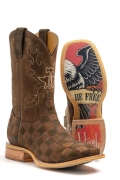TIN HAUL MEN'S ROUGH PATCH WITH BALD EAGLE SOLE-GREEN STYLISH OUTLET