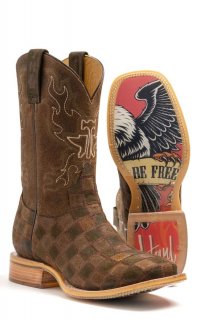 TIN HAUL MEN'S ROUGH PATCH WITH BALD EAGLE SOLE-GREEN STYLISH OUTLET
