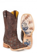 TIN HAUL MEN'S TRIANGLES WITH ANVIL OF POWER SOLE-BROWN STYLISH OUTLET