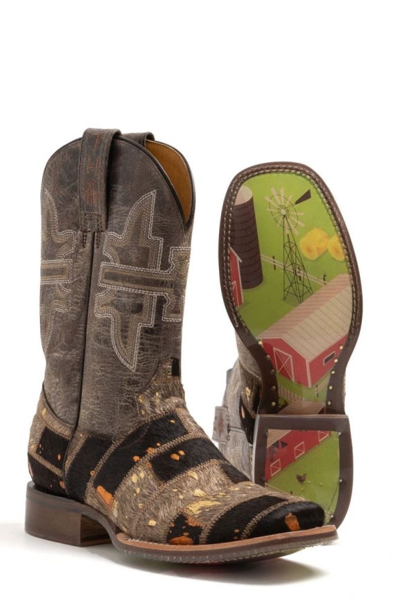TIN HAUL WOMEN'S FURRLICIOUS WITH FARM RANCH SOLE-BROWN STYLISH OUTLET