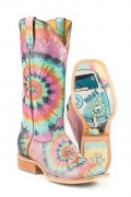 TIN HAUL WOMEN'S GROOVY WITH TIE DYE CAMPER SOLE-MULTI STYLISH OUTLET