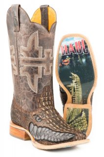 TIN HAUL MEN'S SWAMP CHOMP WITH GATOR SOLE-BROWN STYLISH OUTLET