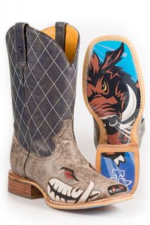 TIN HAUL MEN'S NOT BOARING W WITH ROUGH N' TOUGH SOLE-BROWN STYLISH OUTLET