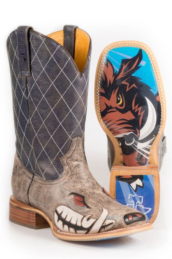TIN HAUL MEN'S NOT BOARING W WITH ROUGH N' TOUGH SOLE-BROWN STYLISH OUTLET