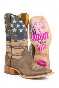 TIN HAUL WOMEN'S AMERICAN WOMAN WITH SHOOT LIKE A GIRL SOLE-MULTI STYLISH OUTLET